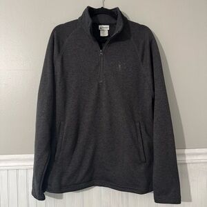 Disney Parks Pullover Fleece 1/4 Zip Pockets Walt Disney World 1971 Men’s Medium